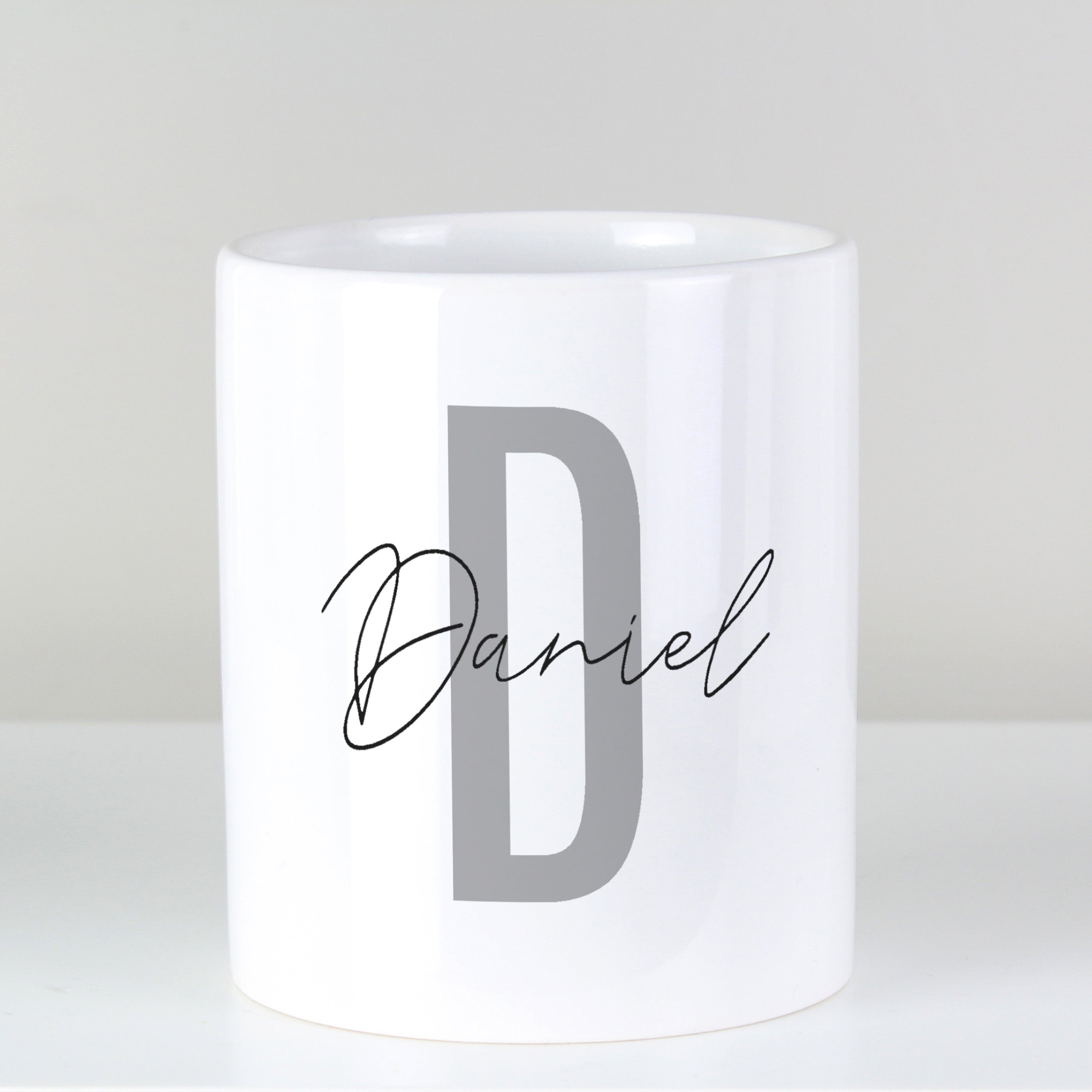 Personalised Initial & Name Ceramic Storage Pot