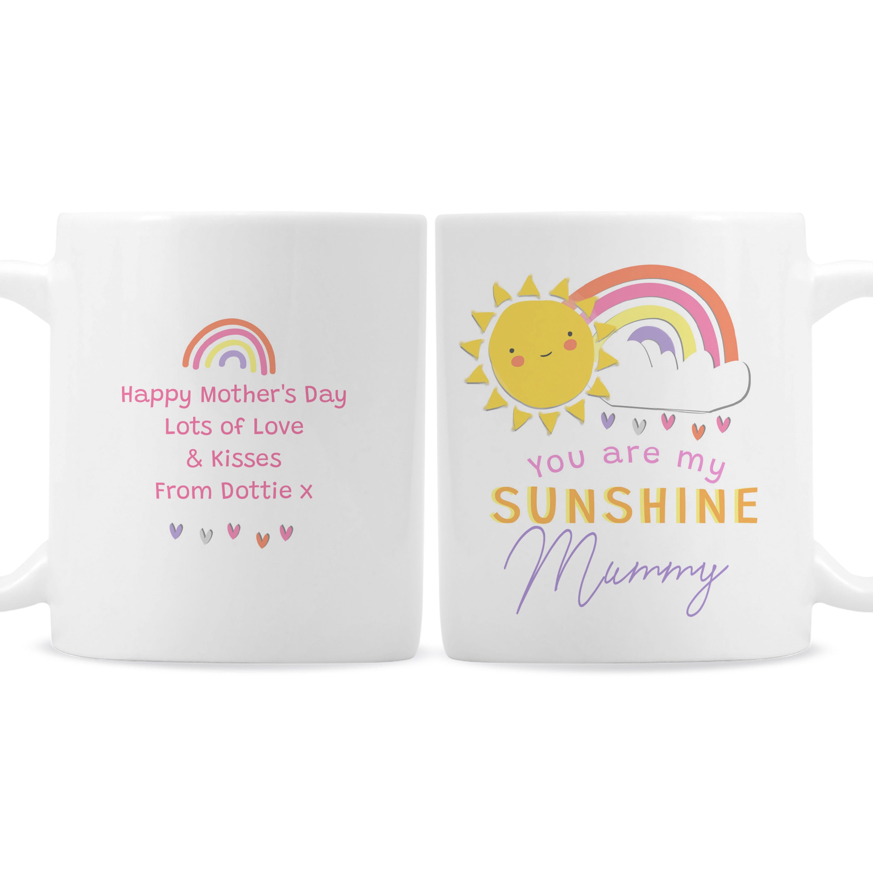 Personalised You Are My Sunshine Mug