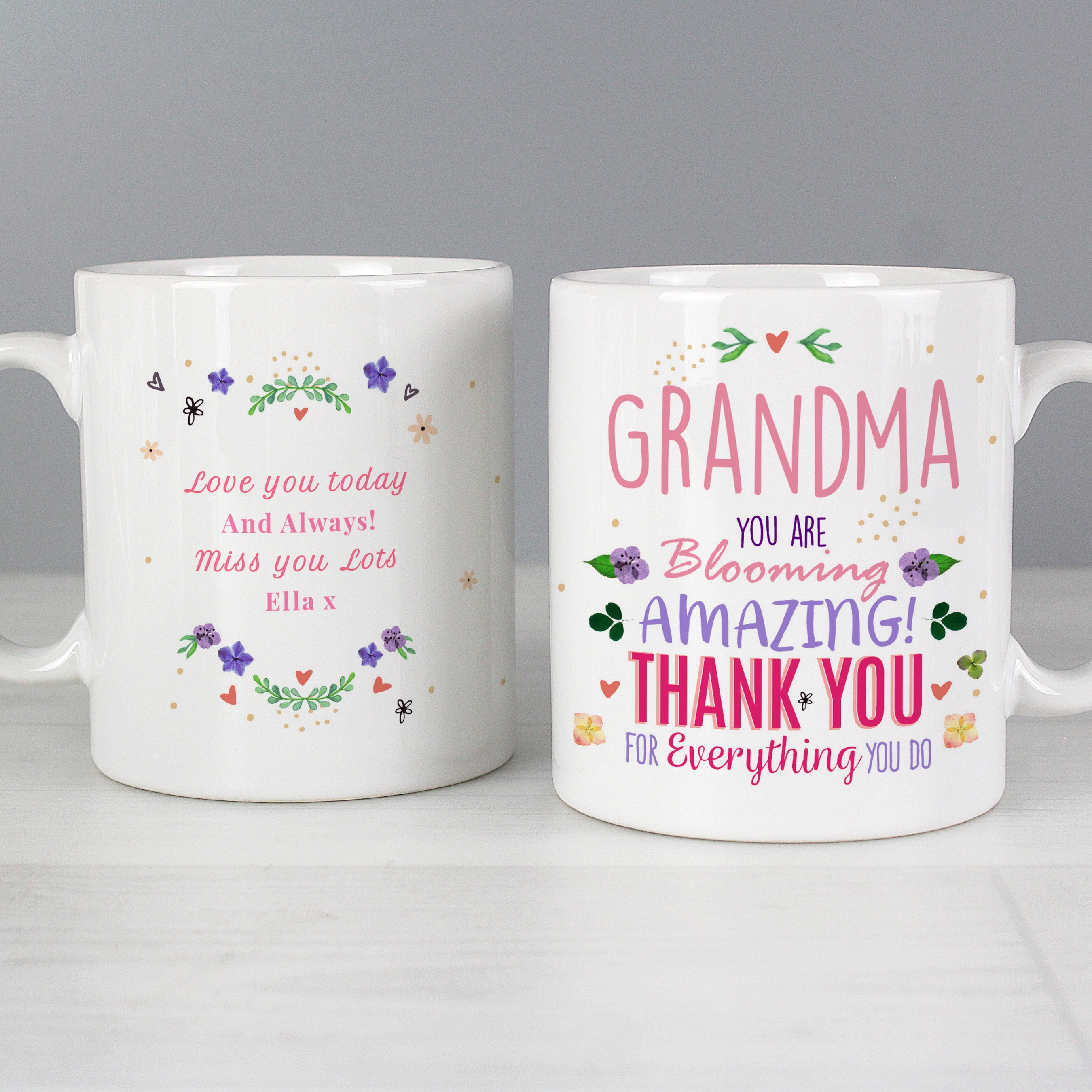 Personalised You Are Blooming Amazing Mug