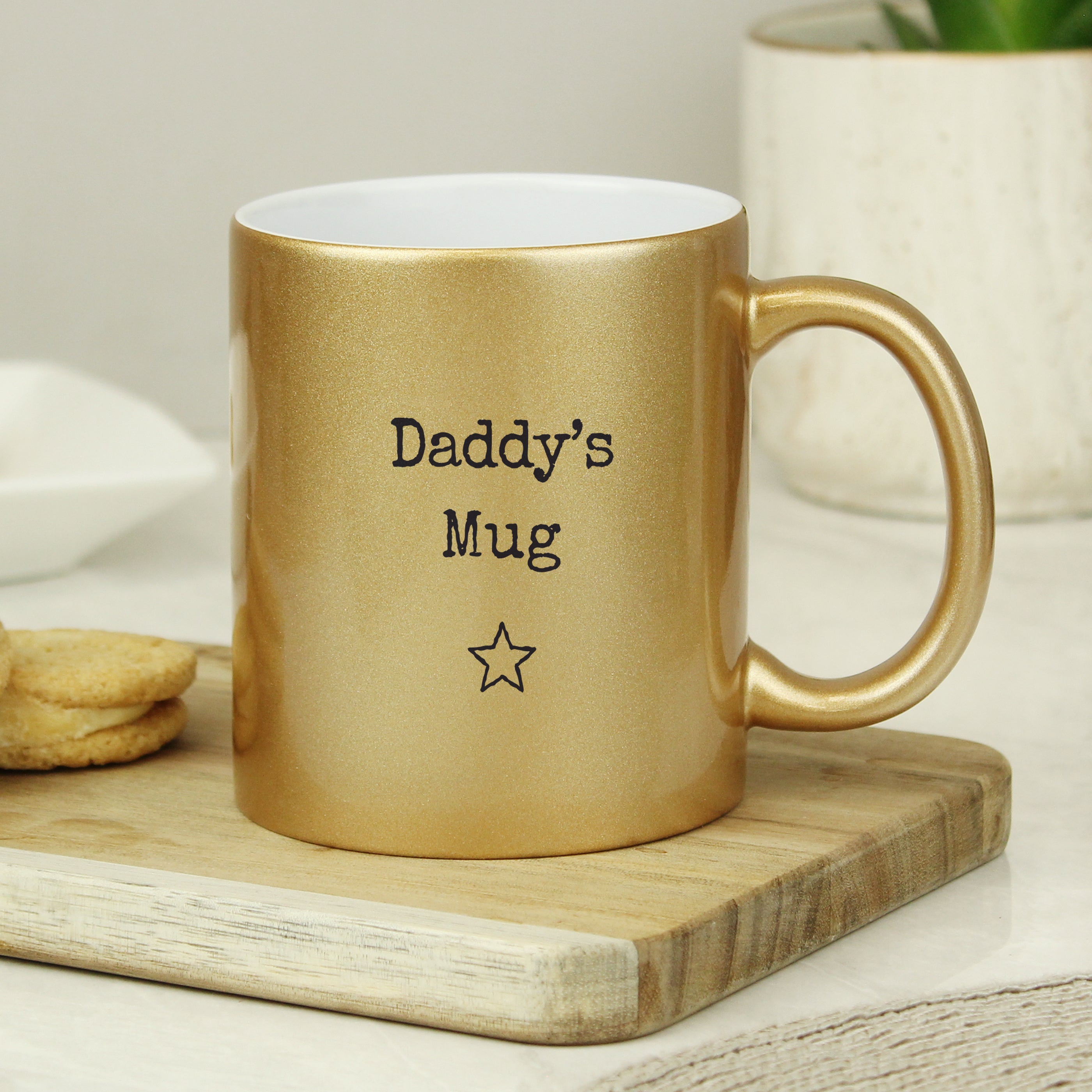 Personalised Free Text Gold Mug