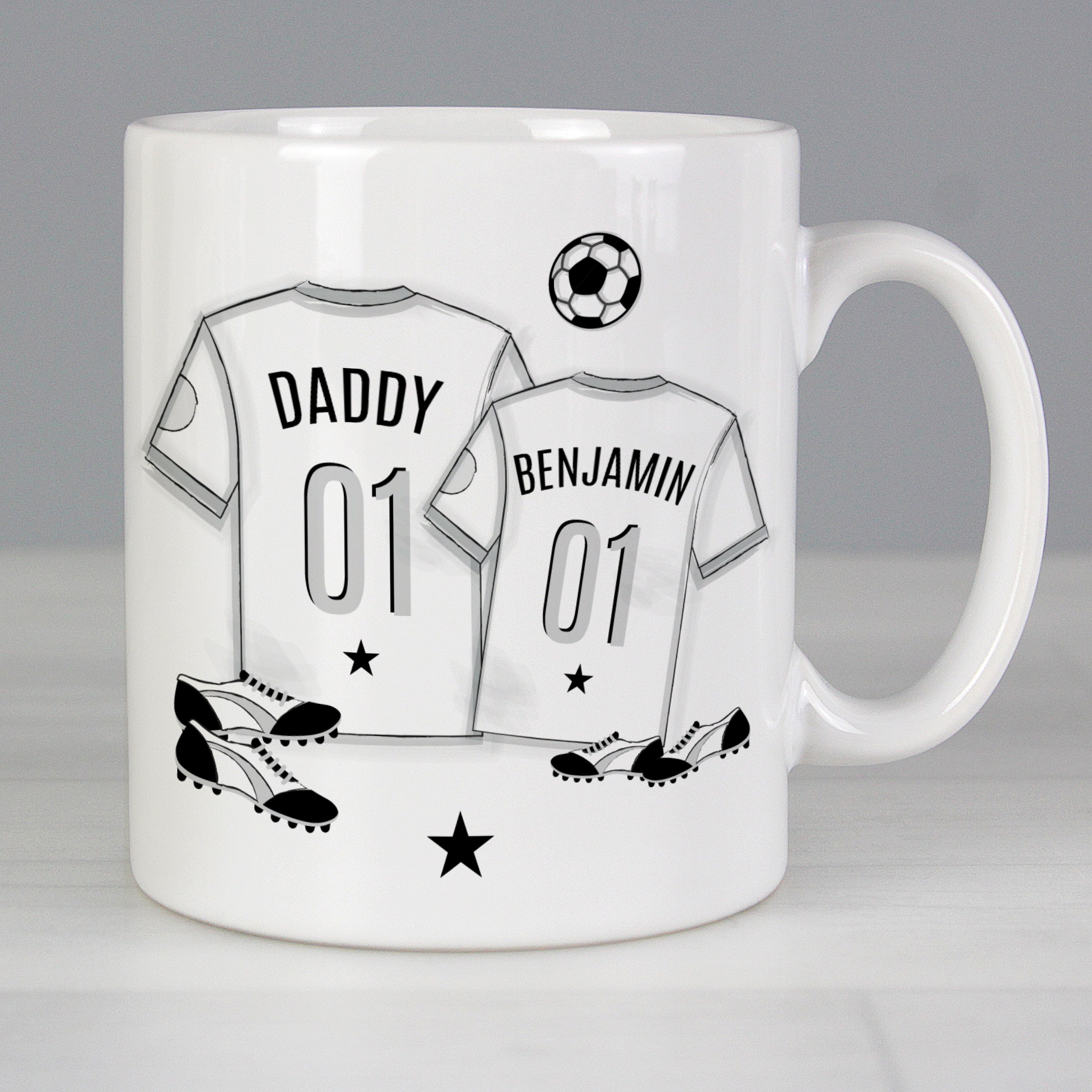 Personalised Football Mini Me Mug