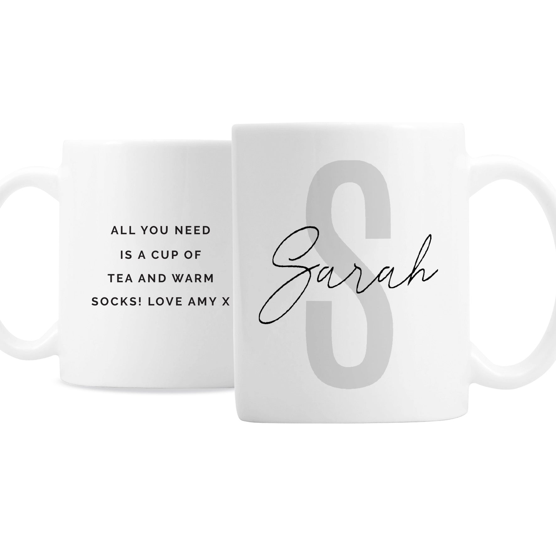 Personalised Name & Initial Mug