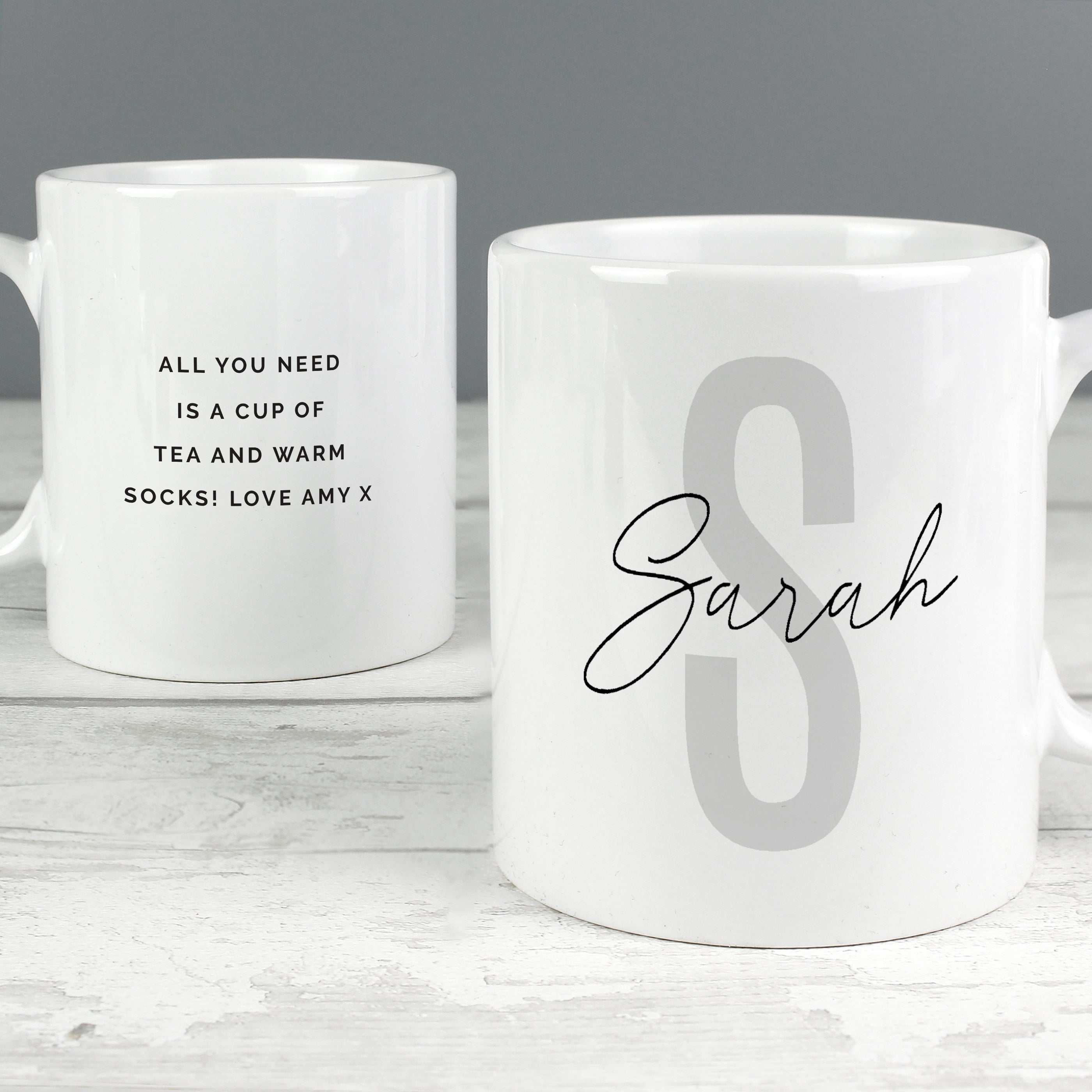 Personalised Name & Initial Mug