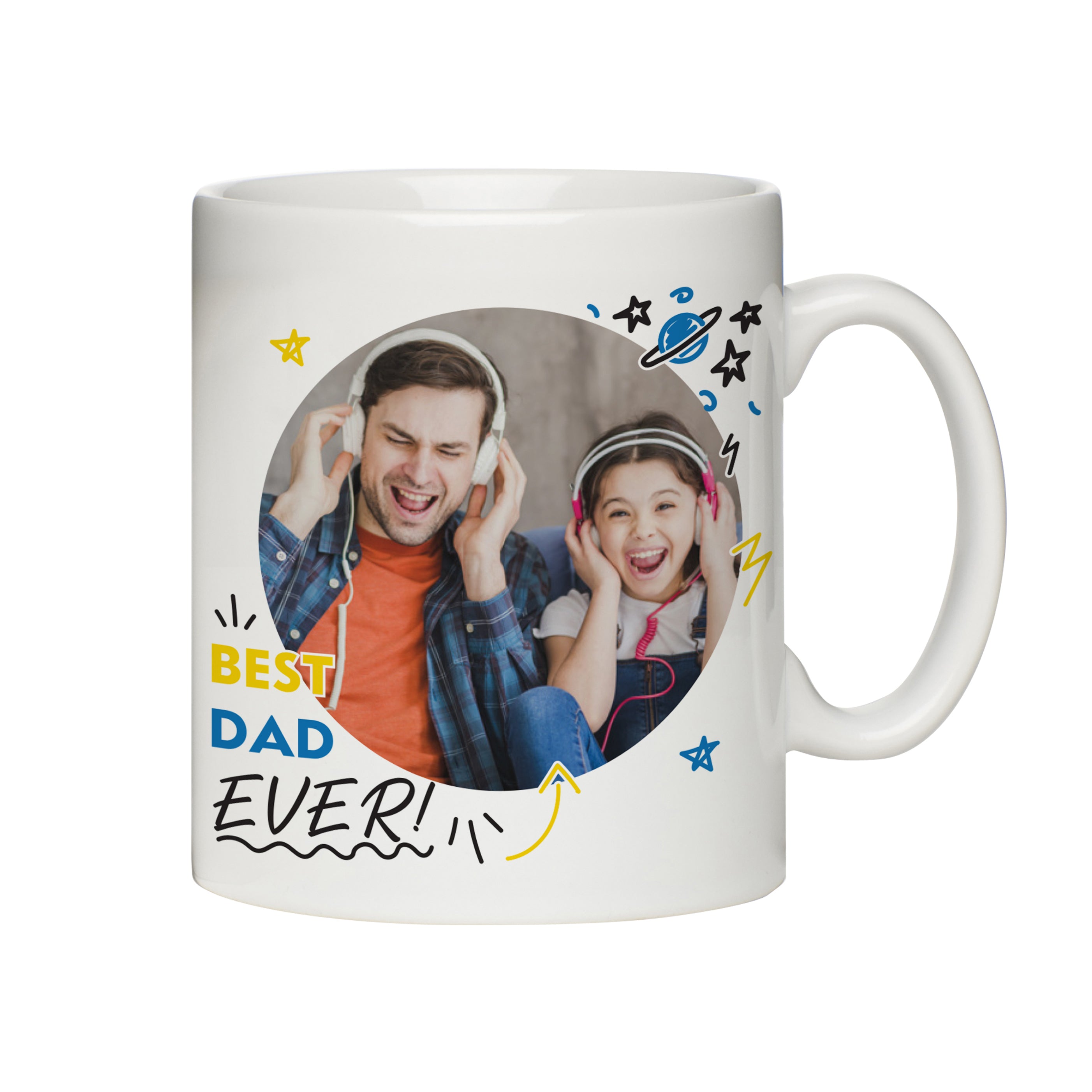 Personalised Best Ever Photo Upload Mug