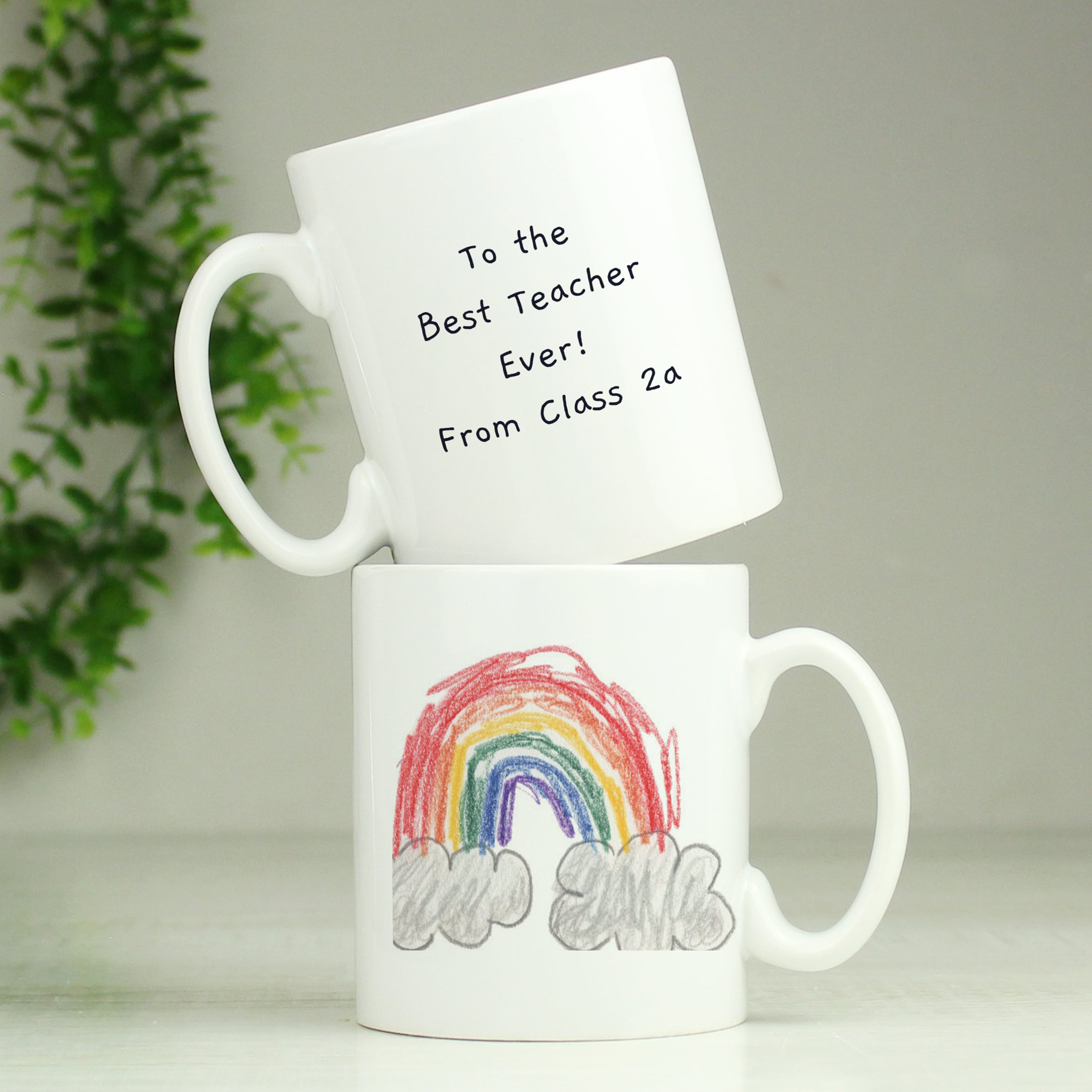 Personalised Childrens Drawing Photo Upload Mug