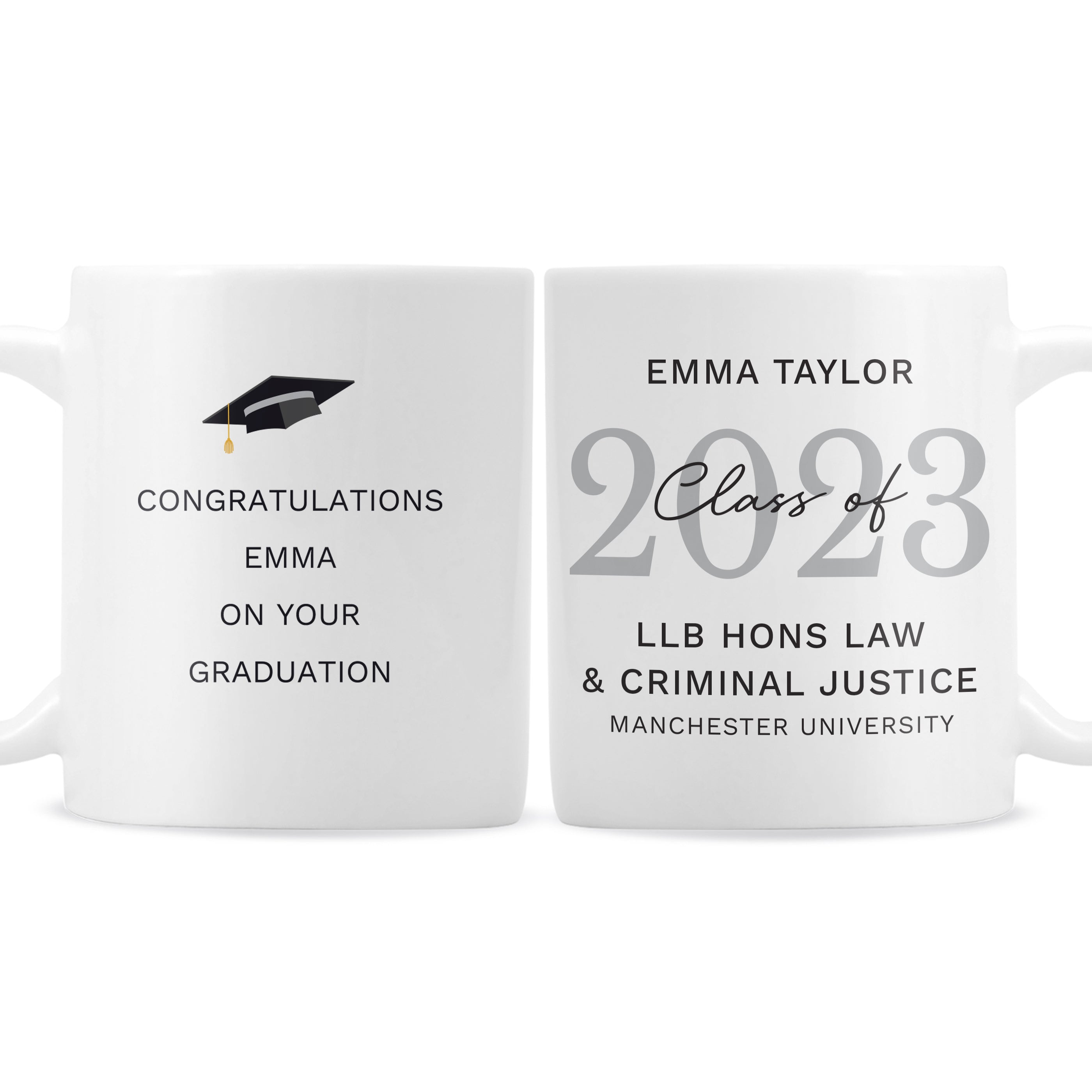 Personalised Class of Graduation Mug