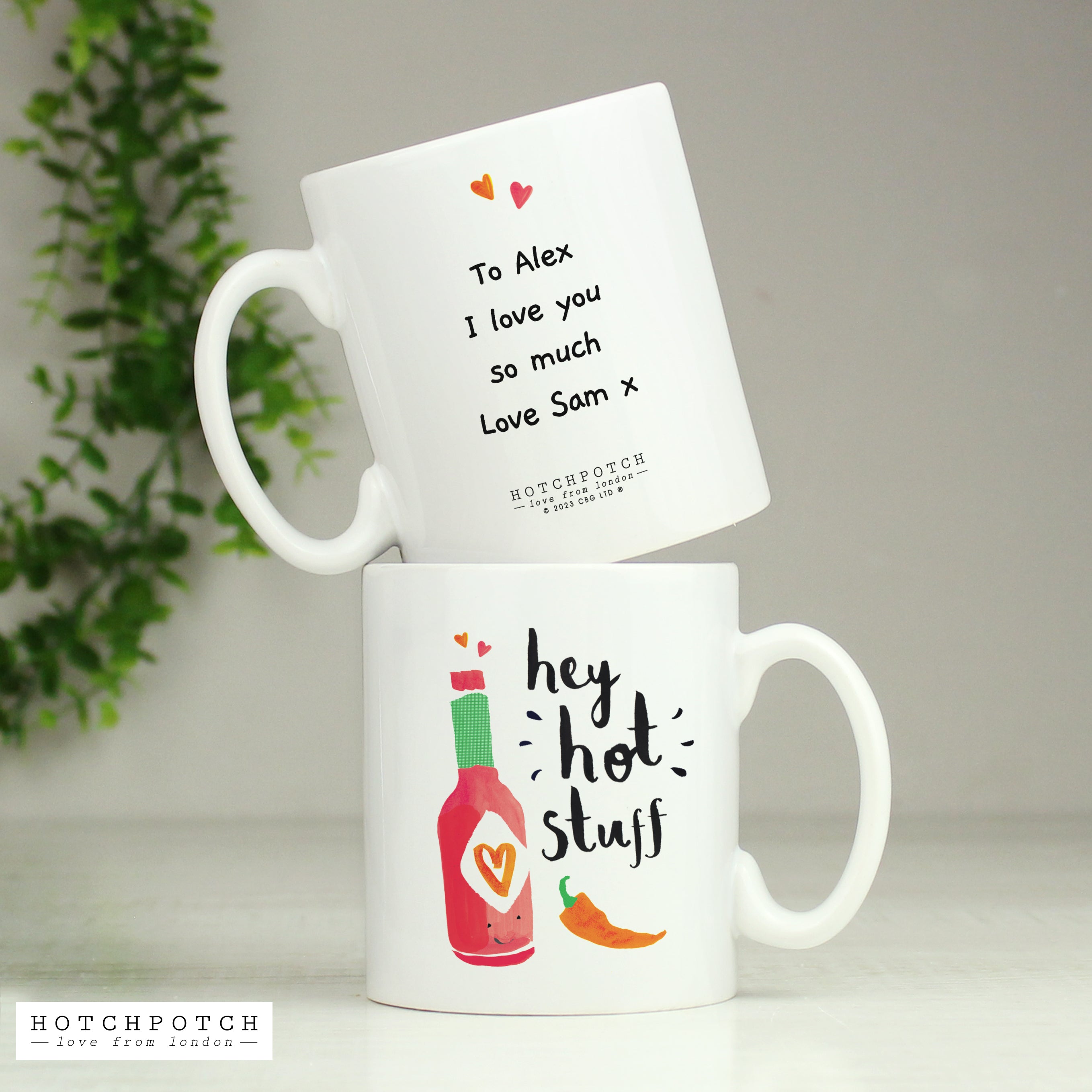 Personalised Hotchpotch Hot Stuff Mug