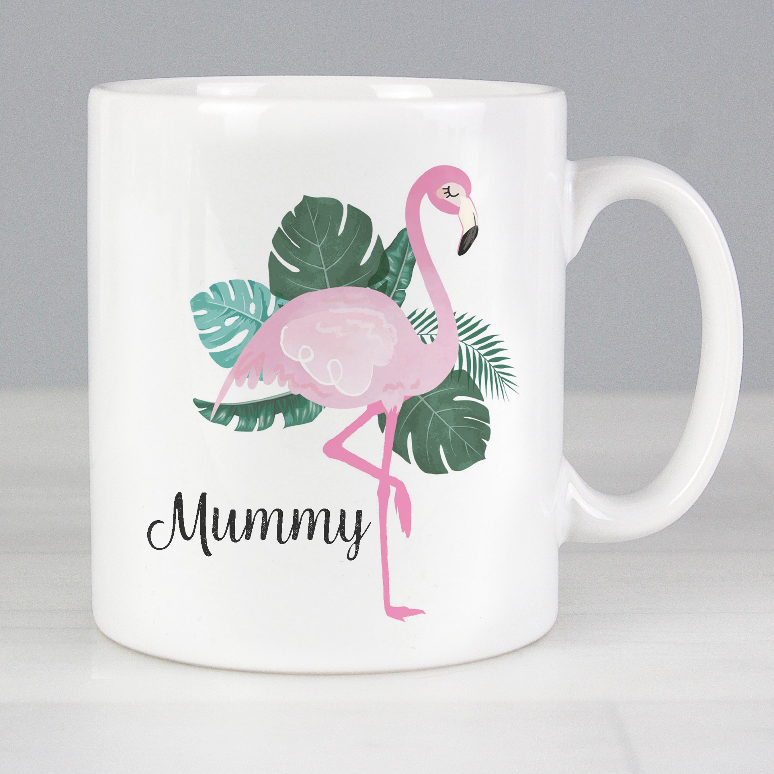 Personalised Flamingo Mug