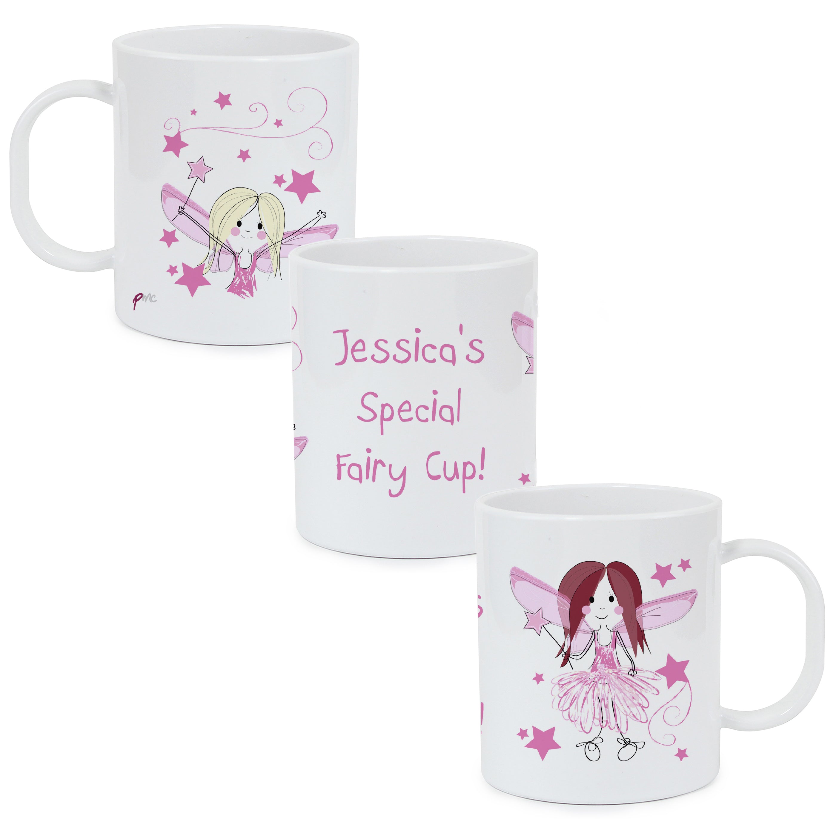 Personalised Fairy Plastic Mug