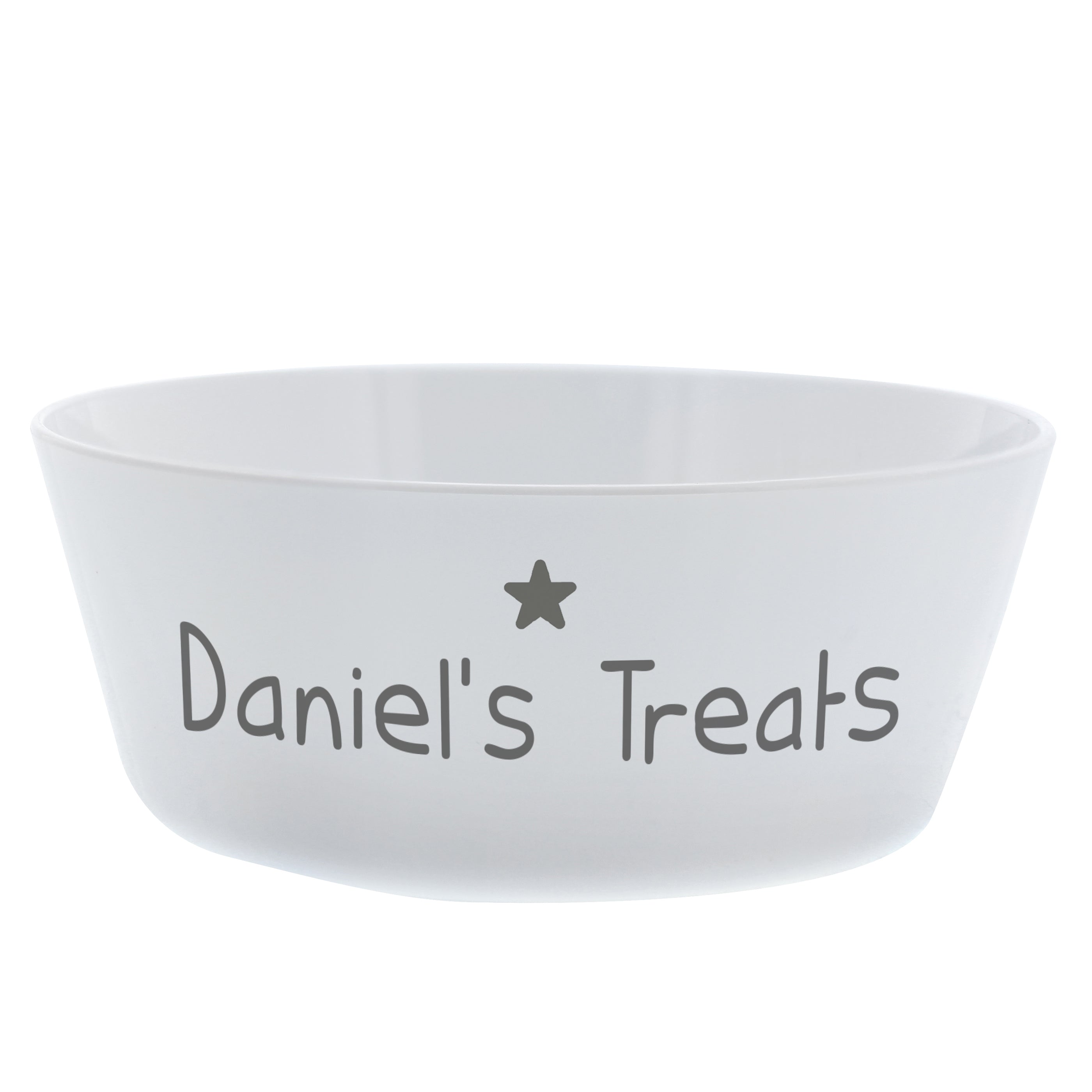 Personalised Name Only Plastic Bowl