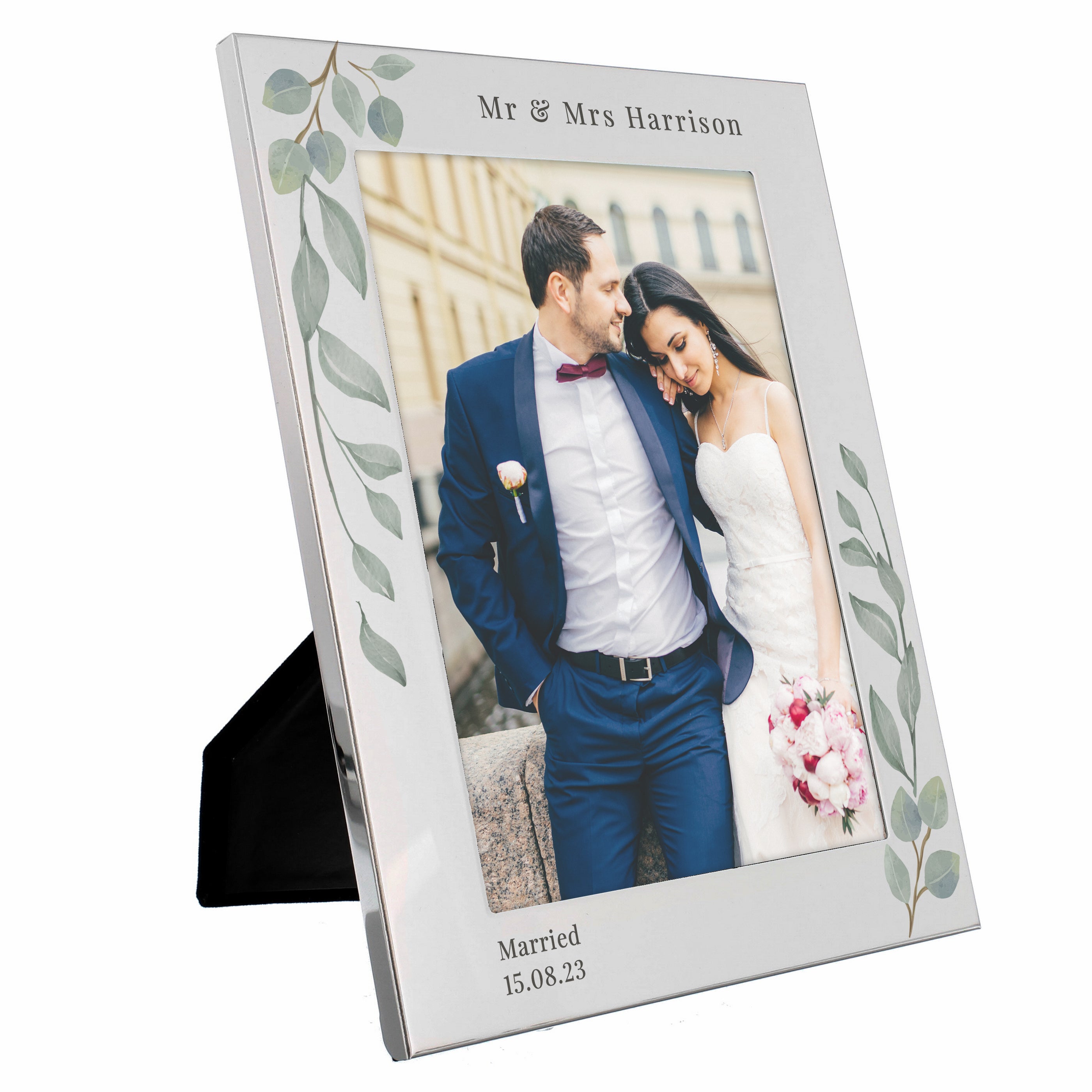 Personalised Botanical 5x7 Photo Frame