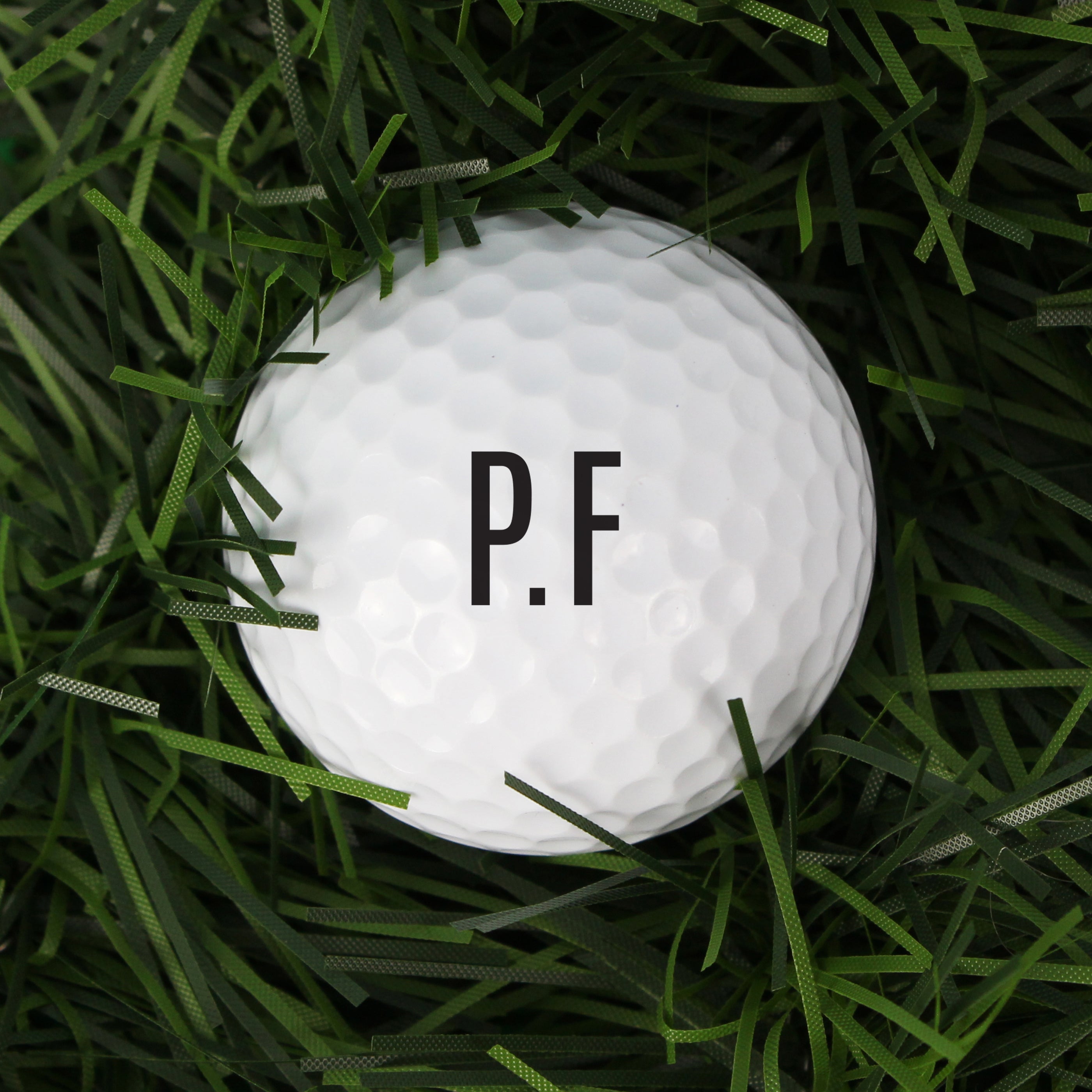 Personalised Initials Golf Ball