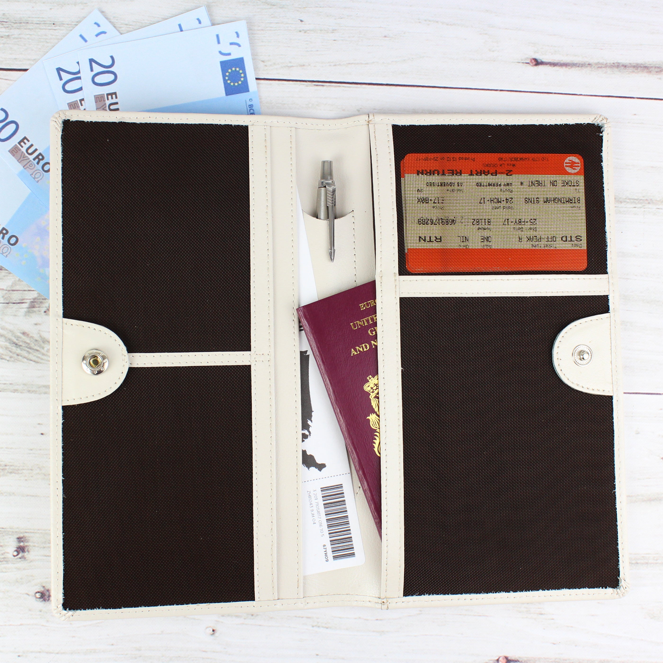 Personalised Any Message Travel Document Holder