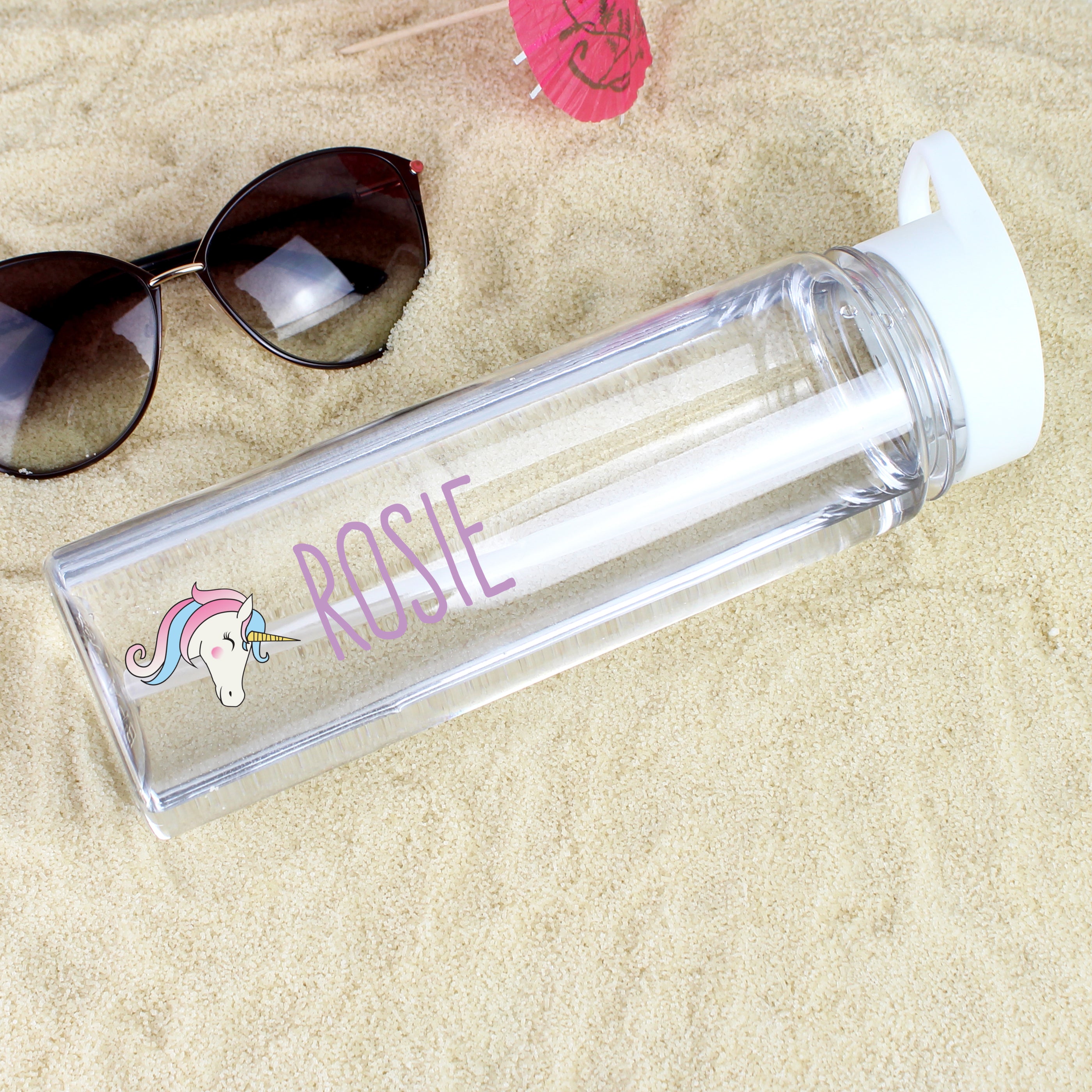 Personalised Unicorn Water Bottle