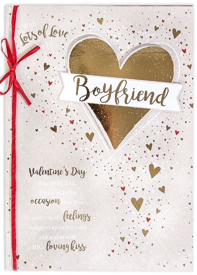 Boyfriend Valentine's Day Card - Valentine Big Heart