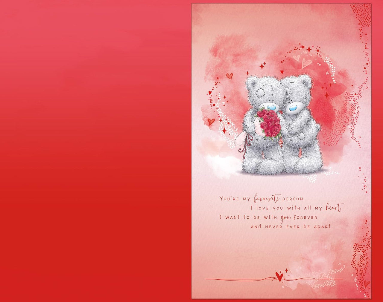 One I Love Me to You Bear Valentine's Day Card