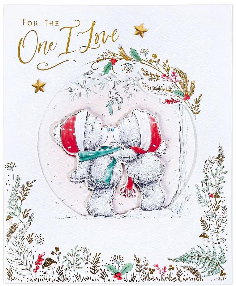 One I Love Me to You Bear Boxed Christmas Card