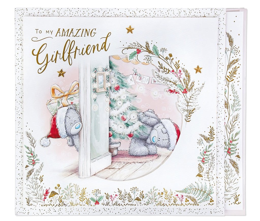 Amazing Girlfriend Me to You Bear Giant Boxed Christmas Card