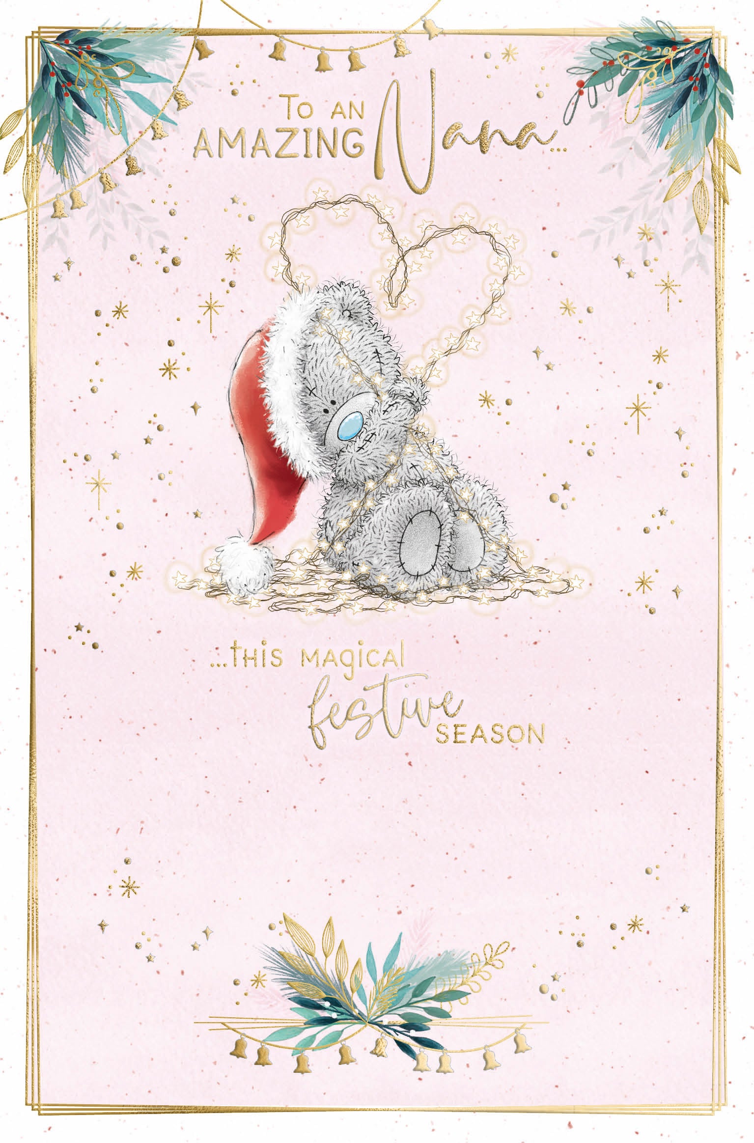 Nana Christmas Card - Bear