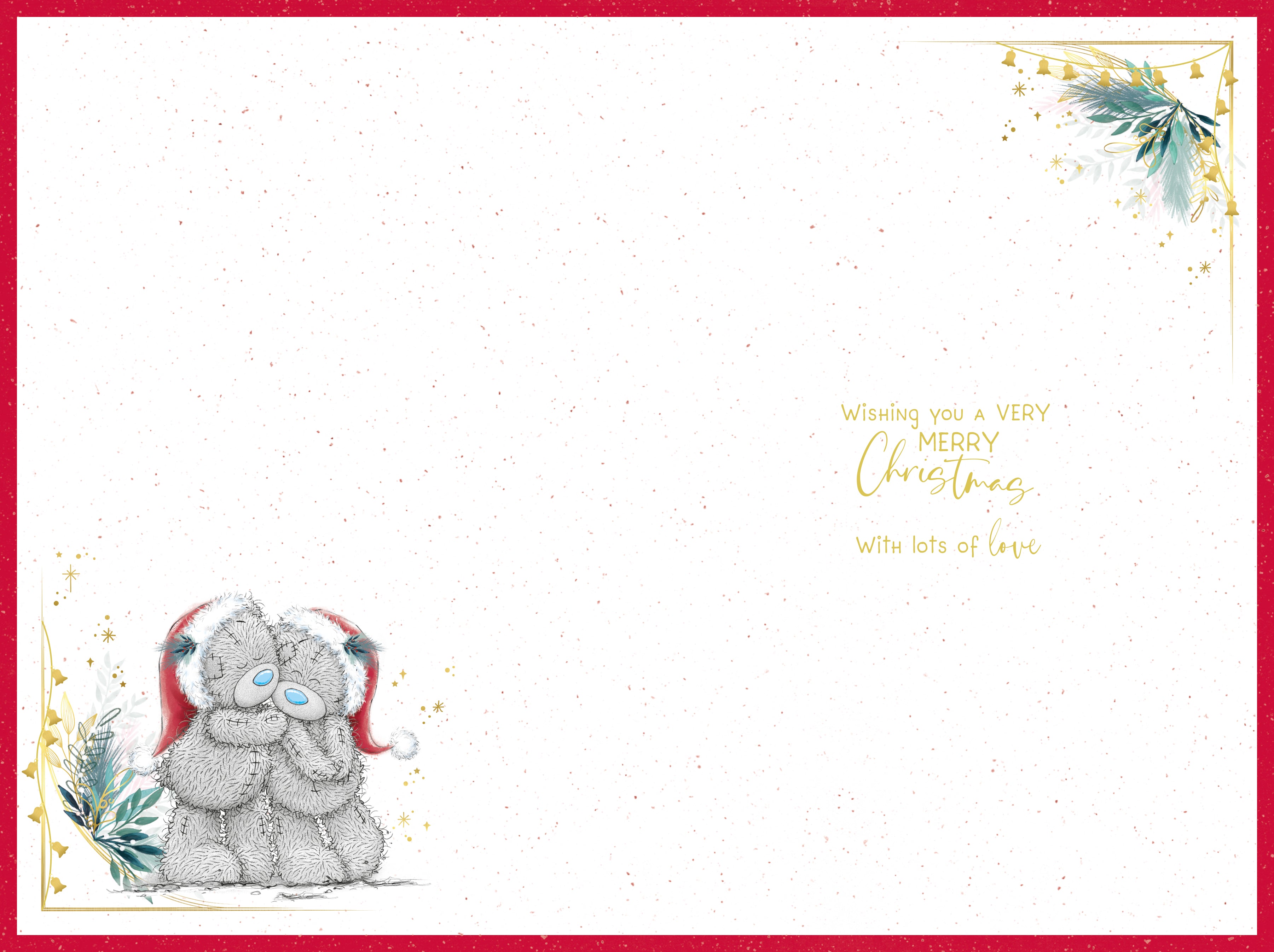 Auntie And Uncle Christmas Card -Bears Wearing