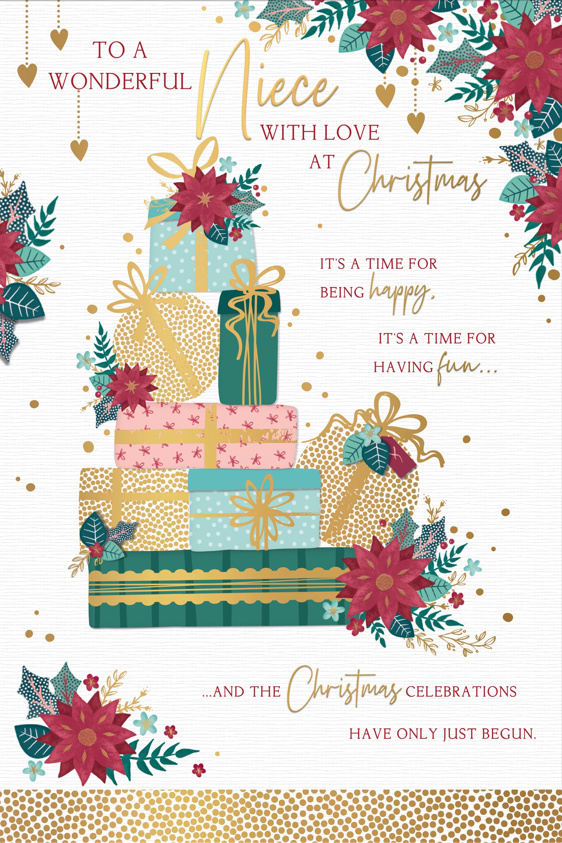 Niece Christmas Card -  Christmas Gifts