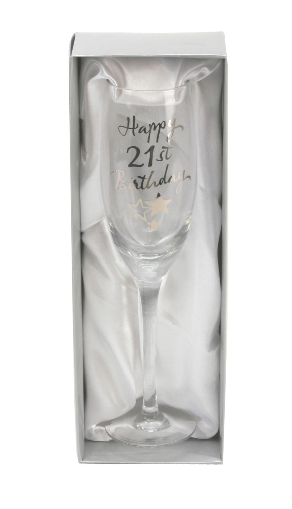 21st Birthday Gift - Champagne Flute