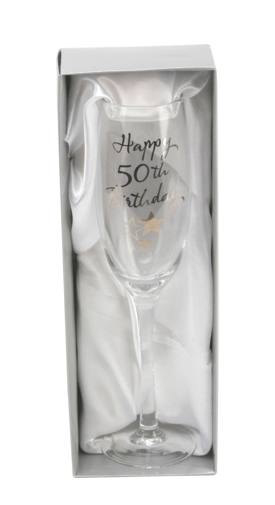 50th Birthday Gift - Champagne Flute