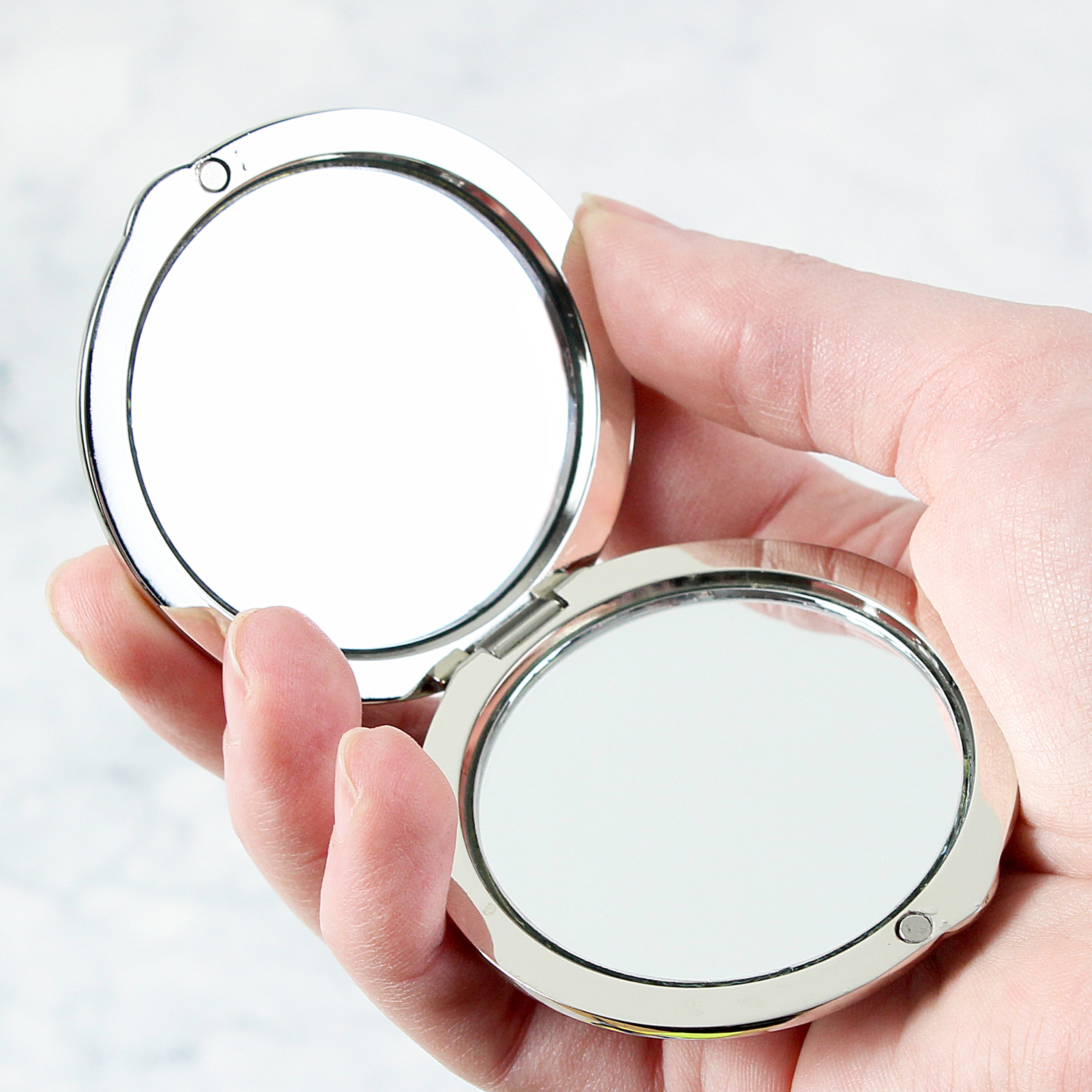 Mummy Round Compact Mirror