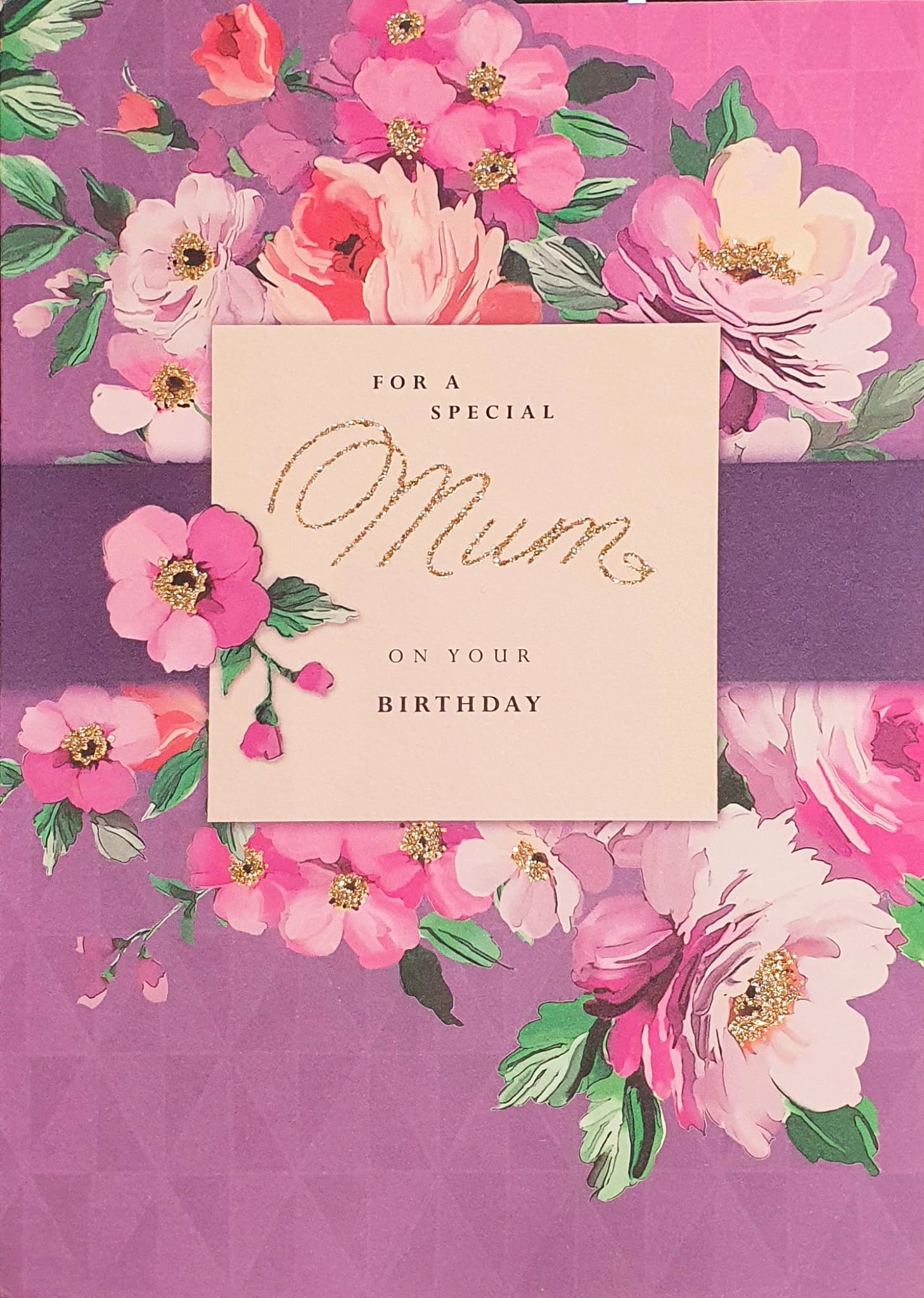 Mum Birthday Card - Floral Delight