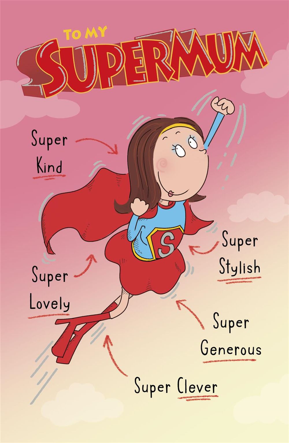 Mum Birthday Card - Super Human Mum