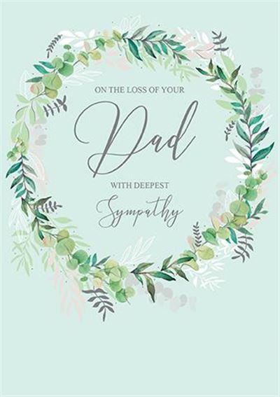 Dad Sympathy Card - Timeless Memories