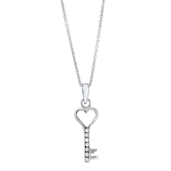 Key to My Heart shops Genuine Moissanite Necklace