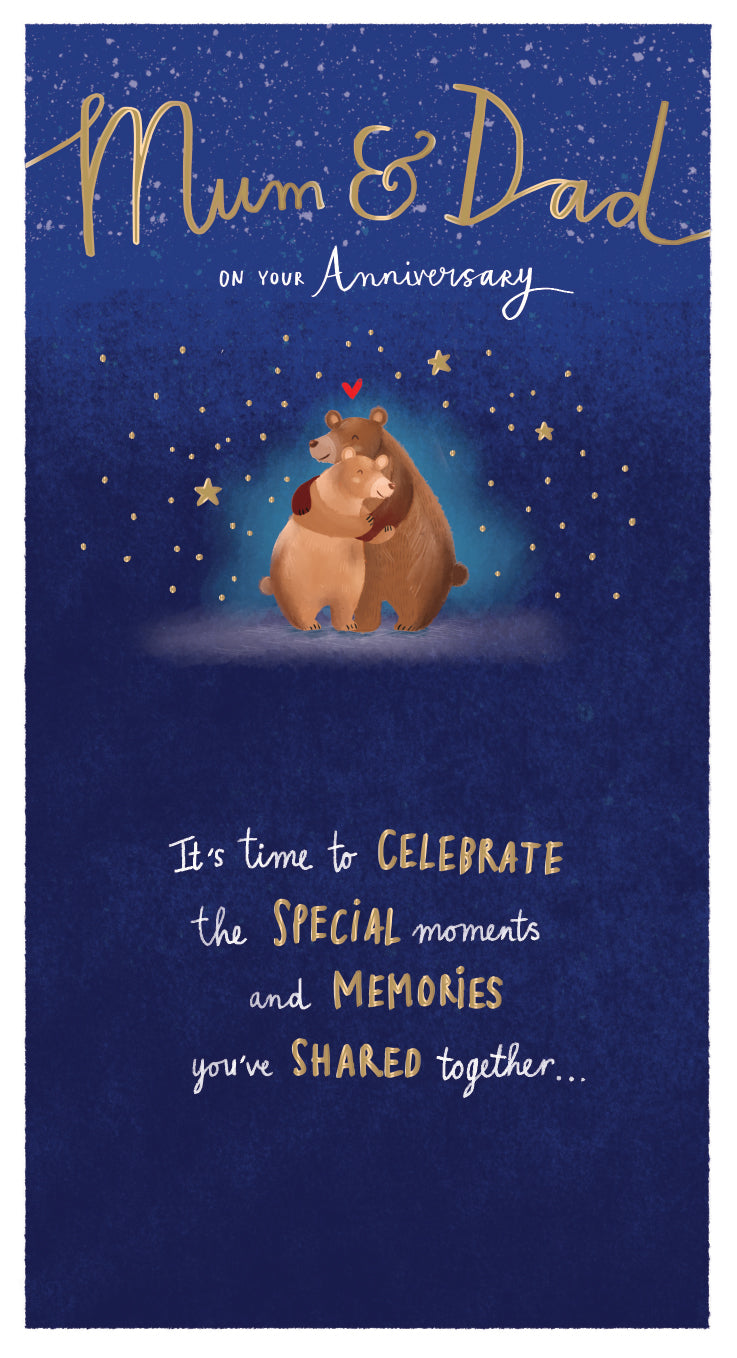 Mum & Dad's Anniversary Card - Beary Love