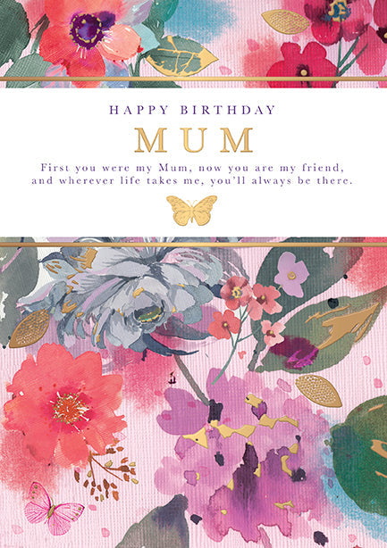 Mum Birthday Card - My Best Friend Mum