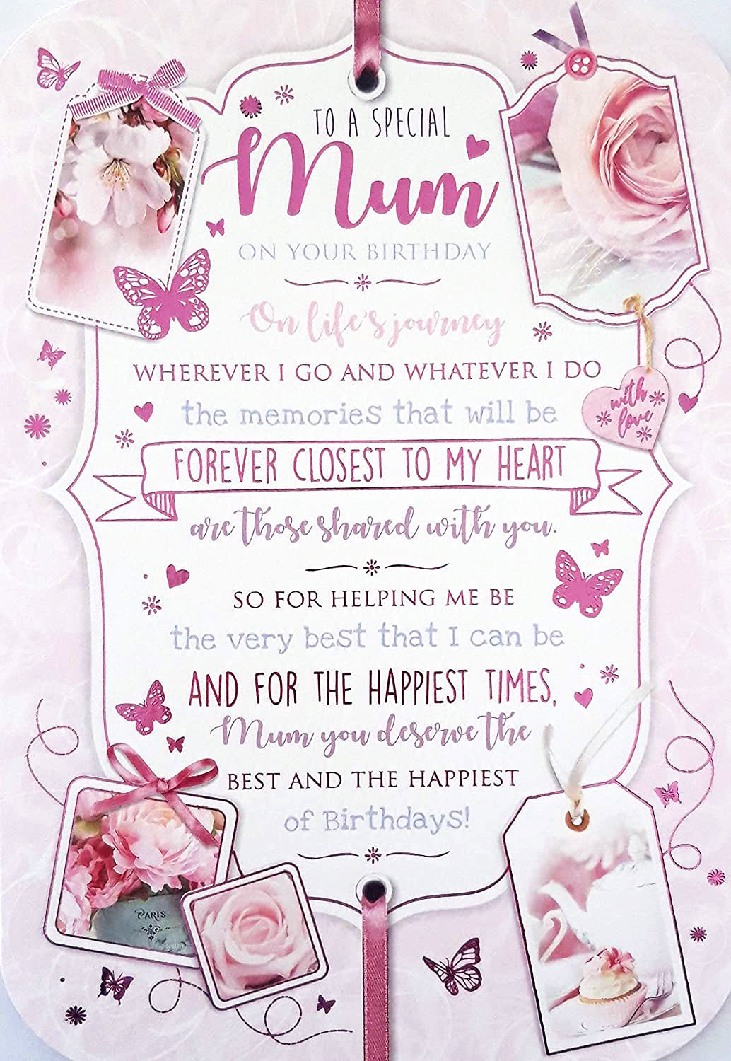 Mum Birthday Card - Gentleness Of A Mum's Love