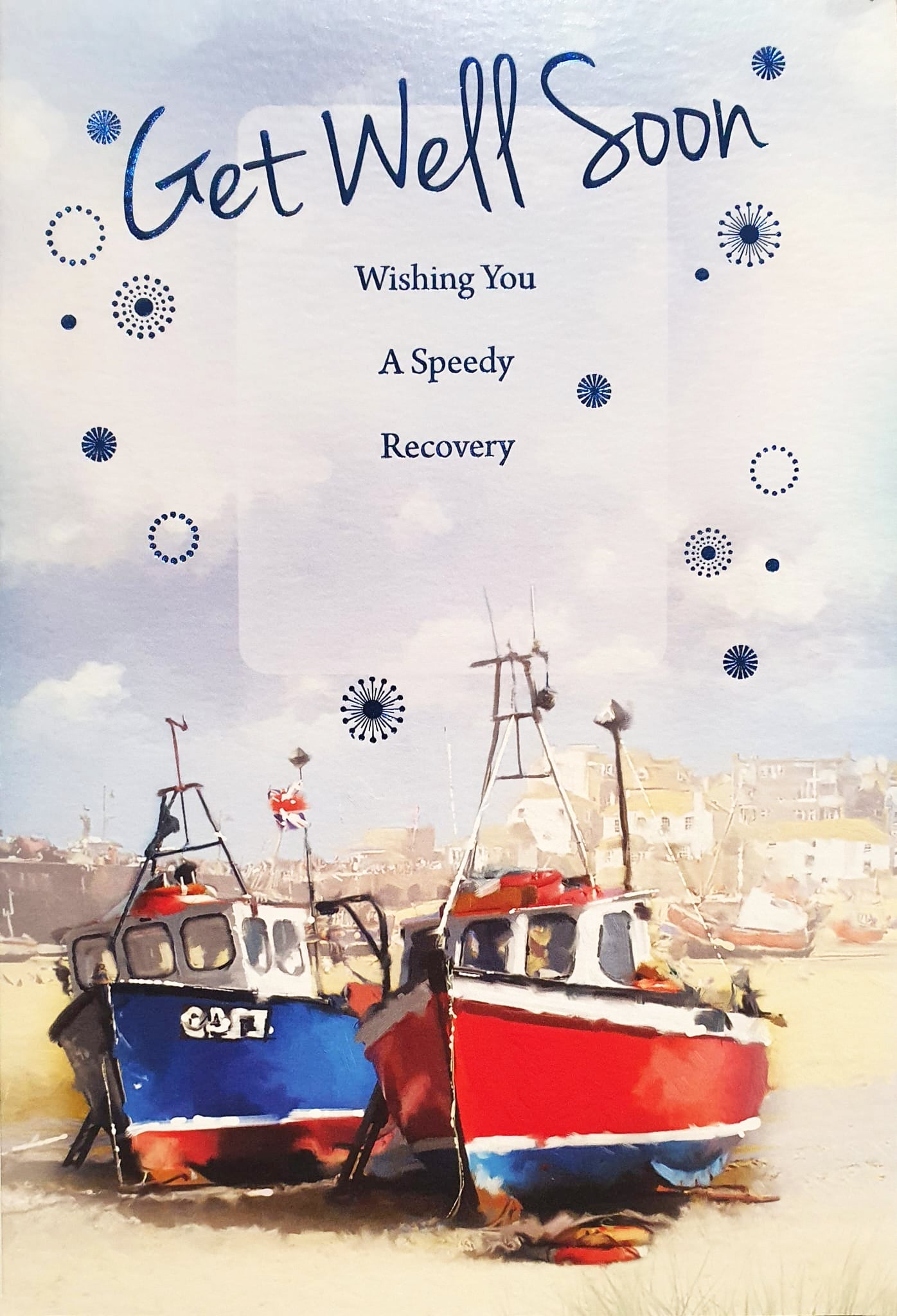 Get Well Soon Card - Boats