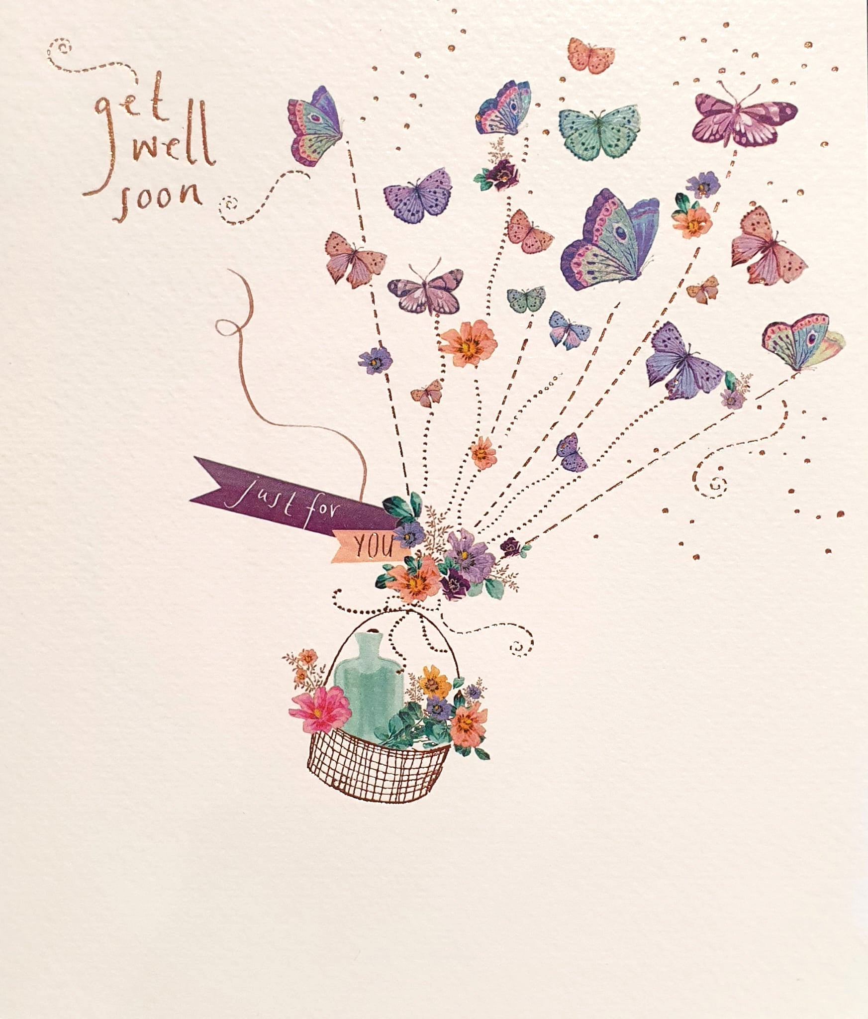 Get Well Soon Card - Special Delivery